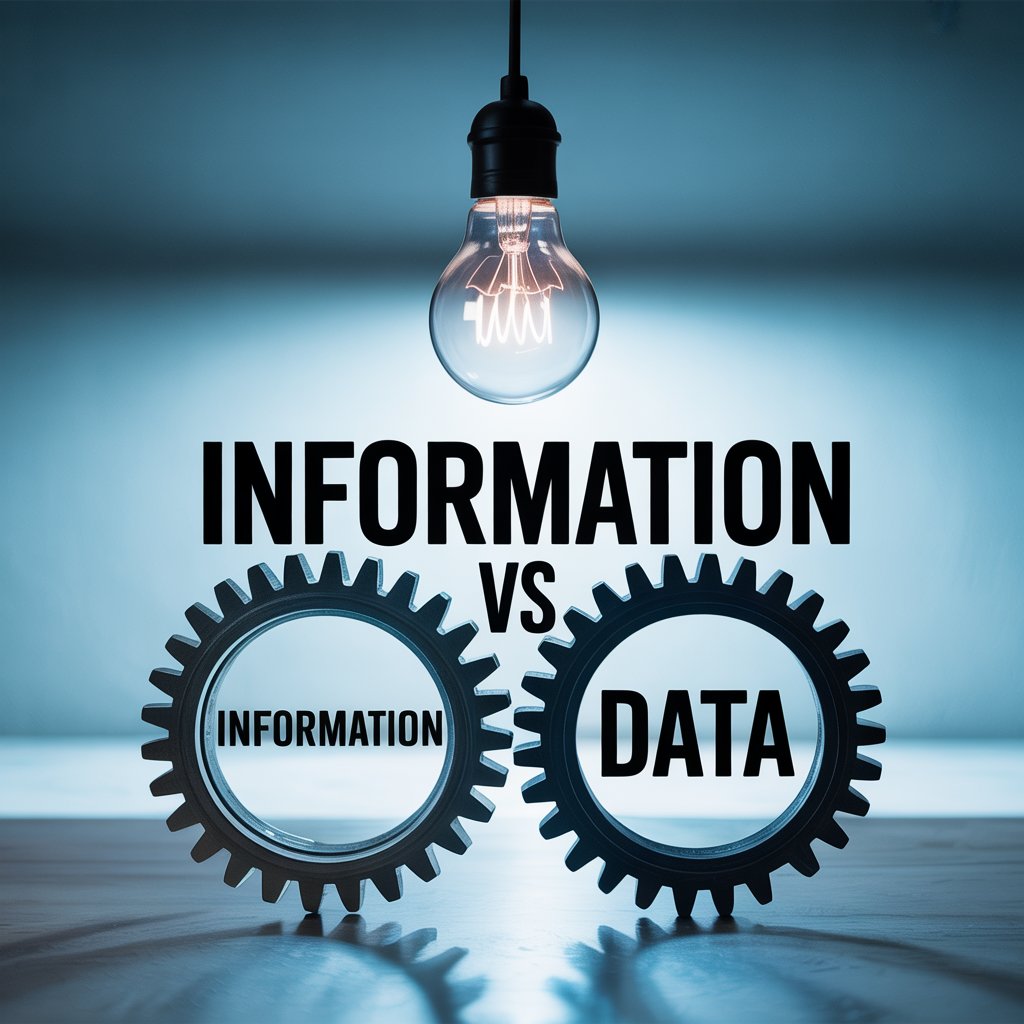 information vs data